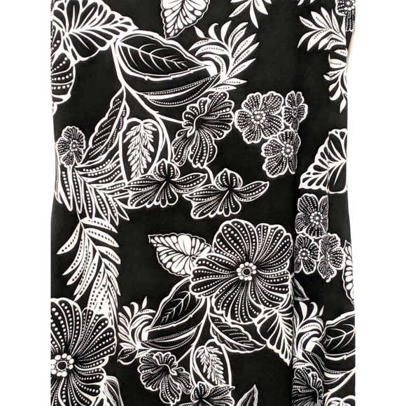 Jolie Dress Mini Sleeveless Black & White Stretch - Picture 4 of 5